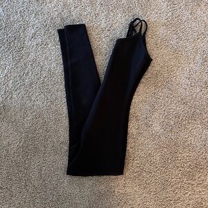 alo airbrush one and done onesie